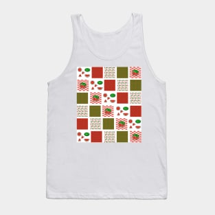 Watermelon Patchwork Tank Top